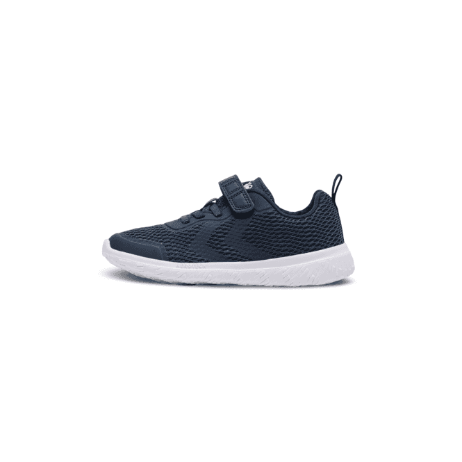 Hummel Actus Recycled Jr Trainer in Black Iris