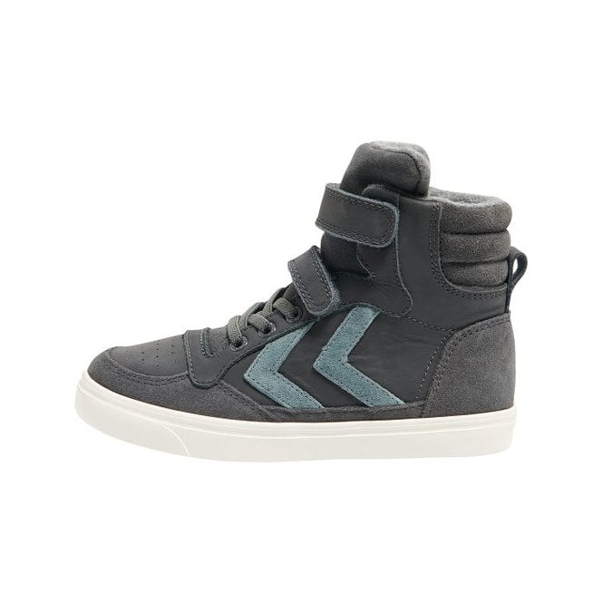 Baskets Hummel Fashion STADIL Taille 40 Enfant - Cuir Bleu, Occasion En Bon état Général