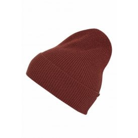 Stockholm Beanie Hat in Cherry Mahogany
