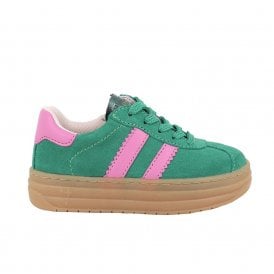 PLV 14250 Ziped & Laced Trainer Style Shoe