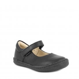 PTF 89290 Mary Jane Style School Shoe in Black