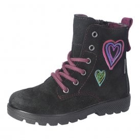 Anais Zipped & Laced Tex Boot