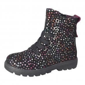 Anni Tex Lined Zipped & Laced Boot 