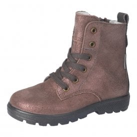 Anni Tex Lined Zipped & Laced Boot 