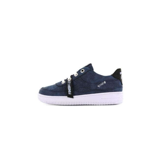 Shoesme  Leather Trainer Style Shoe Blue