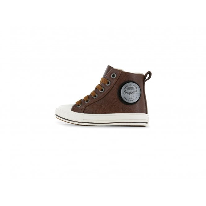 Shoesme Omero Zipped & Laced Warm Lined Short Boot 