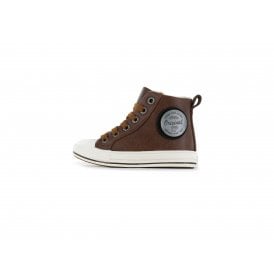 Omero Zipped & Laced Warm Lined Short Boot 