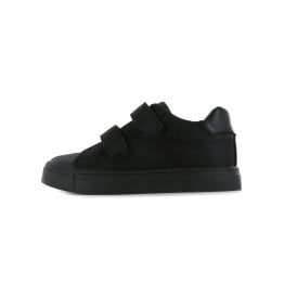 SH23W006-A Hook and Loop Trainer Style School Shoe 